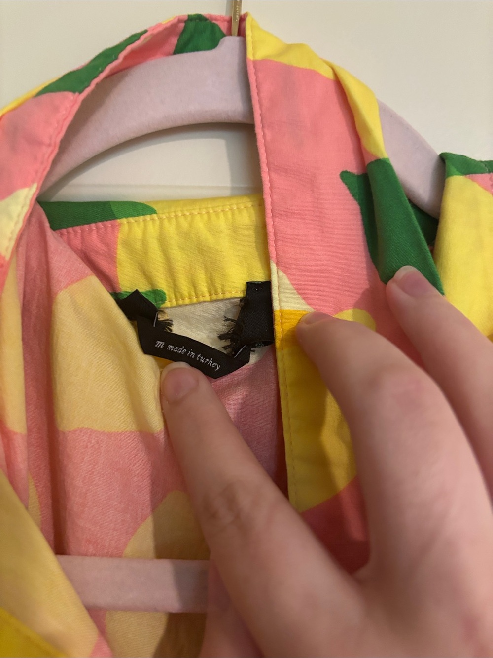 kate spade lemon toss tiered printed midi shirtdress - Picture 3 of 4